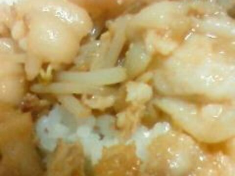美肌レシピ☆豚足ともやし炒め
